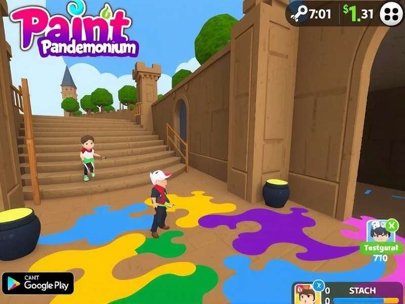 Intense Paint Pandemonium Match Paint Pandemonium Gameplay